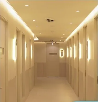 Hành lang U&U nối liền các phòng hồi phục riêng