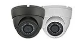 Hai camera CCTV dạng vòm