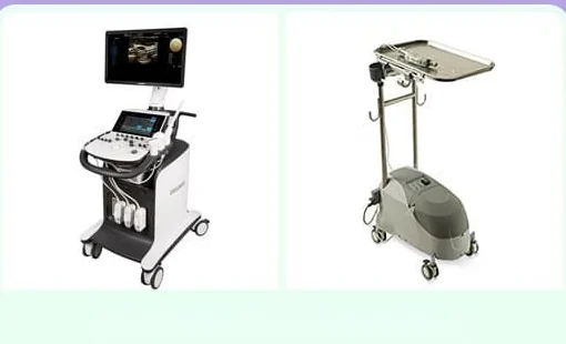 Máy siêu âm vú và thiết bị Mammotome