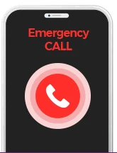 Điện thoại đang bật màn hình Emergency CALL