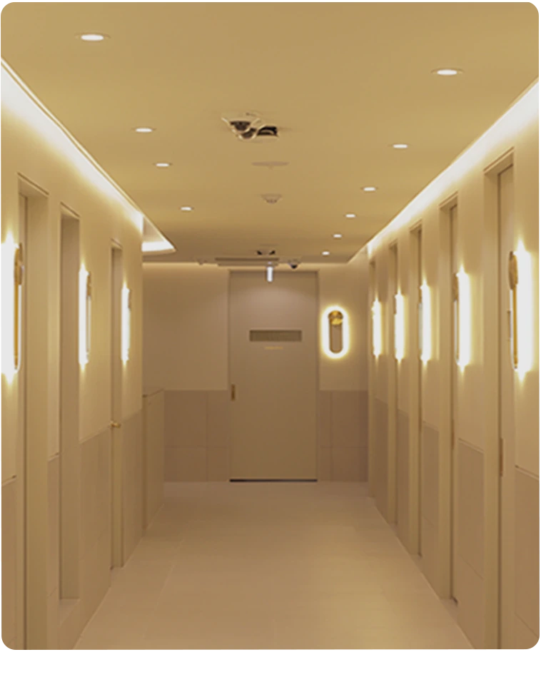 Phòng hồi phục riêng, hành lang Suite room tầng 4