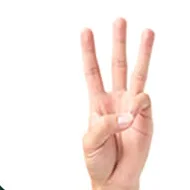 Ba ngón tay — 3 ca mỗi ngày